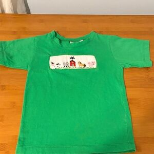 Smocked kid’s t-shirt